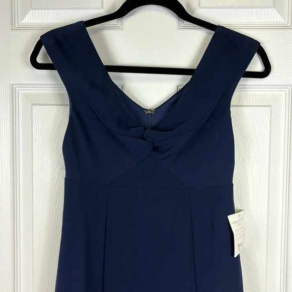 NWT Show Me Your Mumu navy Zurich knot gown sz xs - Picture 5 of 12